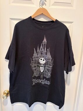 Disney Black The Nightmare Before Christmas Logo Tee